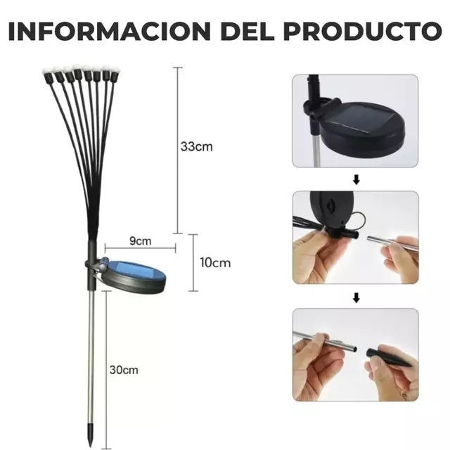 Lámpara Solar Luciernaga