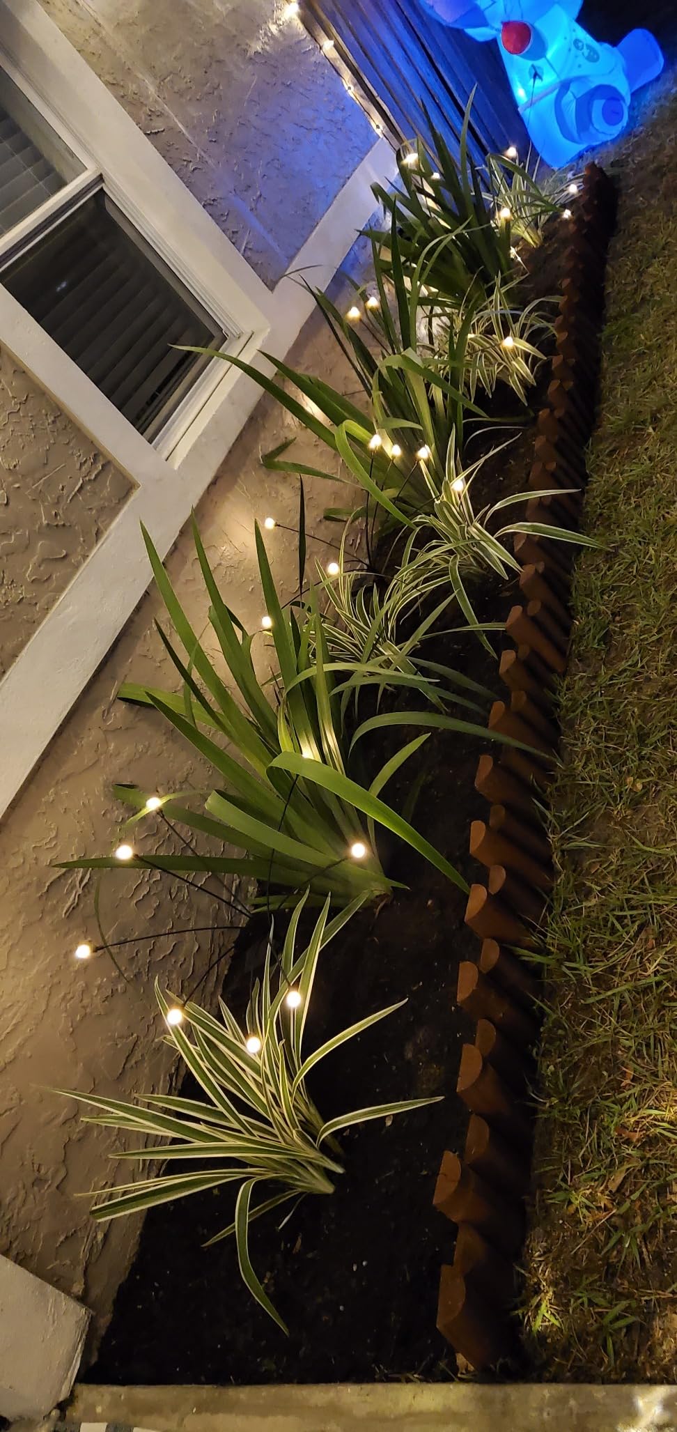 Jardín iluminado con Shine Garden